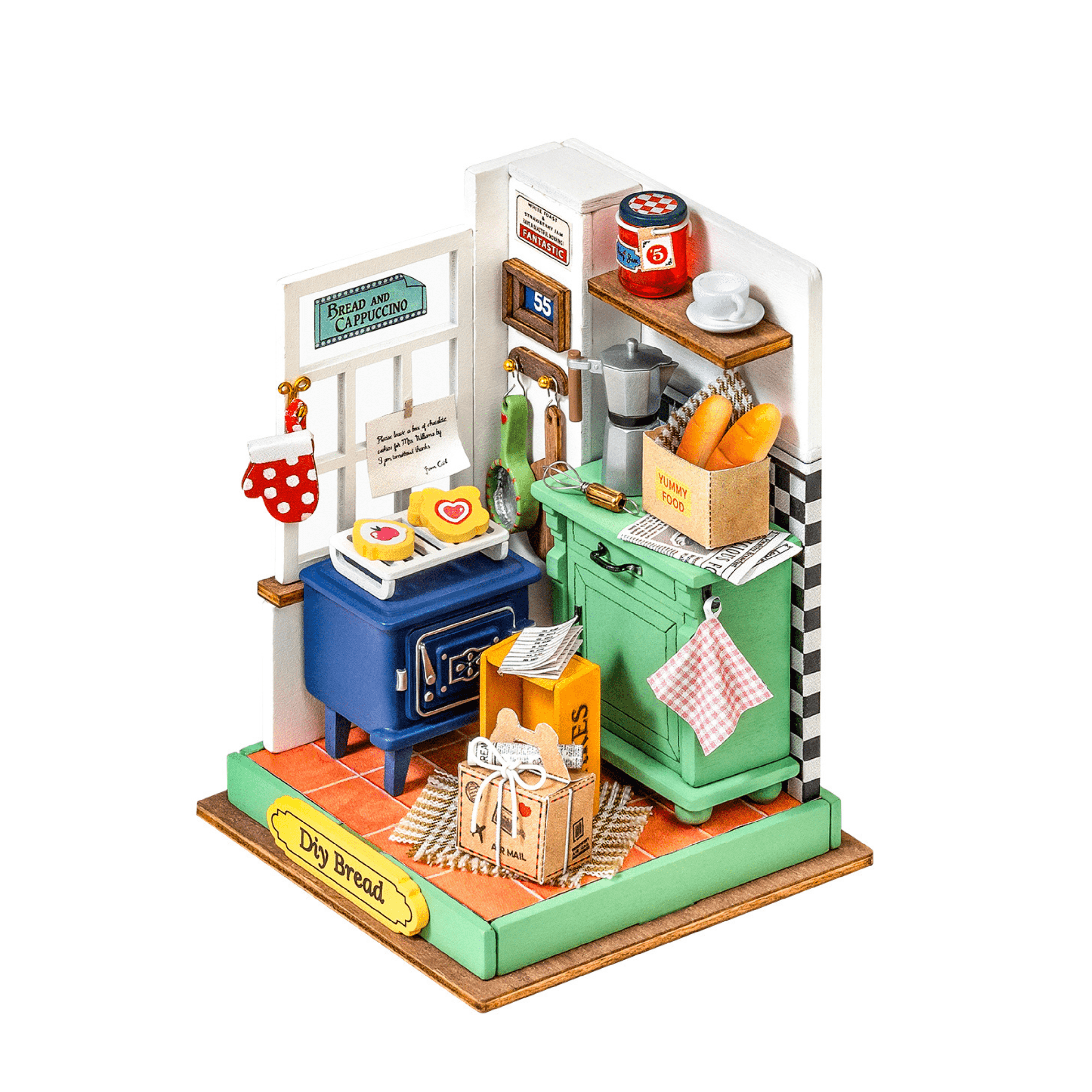 DIY Miniature House Kit: Borrowed Garden - Geppetto's Toys - Hands Craft
