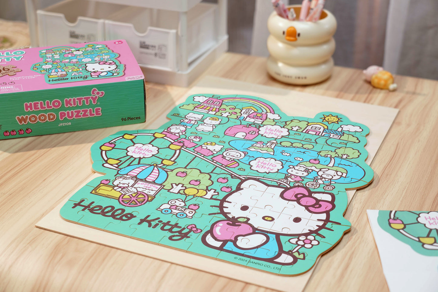 Wooden Jigsaw Puzzle | Hello Kitty® and Friends Amusement Park