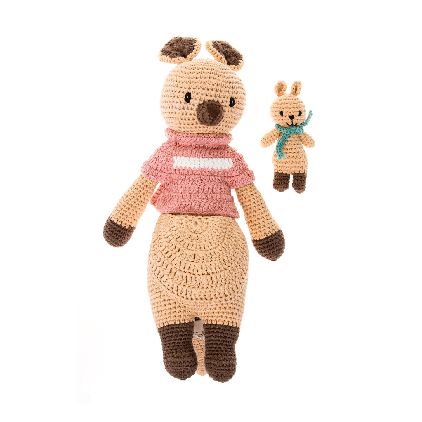 Handmade Plush Toys: Karo Standing