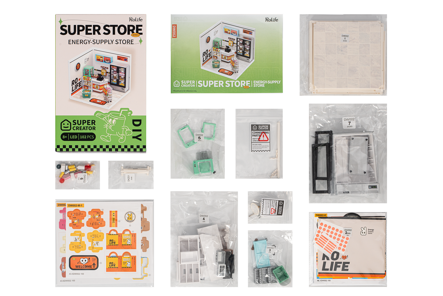 DIY Miniature Dollhouse Kit | Energy-Supply Store