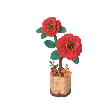 Modern Wooden Puzzle | Flower Bundle