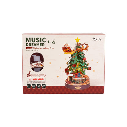 3D Wooden Music Box Puzzle | Christmas Melody Tree