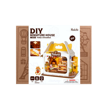 DIY Miniature House Kit | Teddy's Breadbox