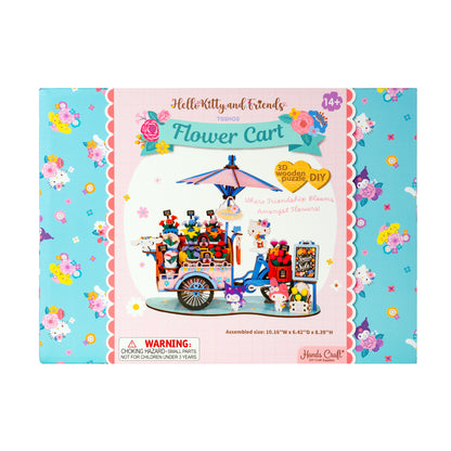 3D Wooden Puzzle | Hello Kitty® and Friends Flower Cart