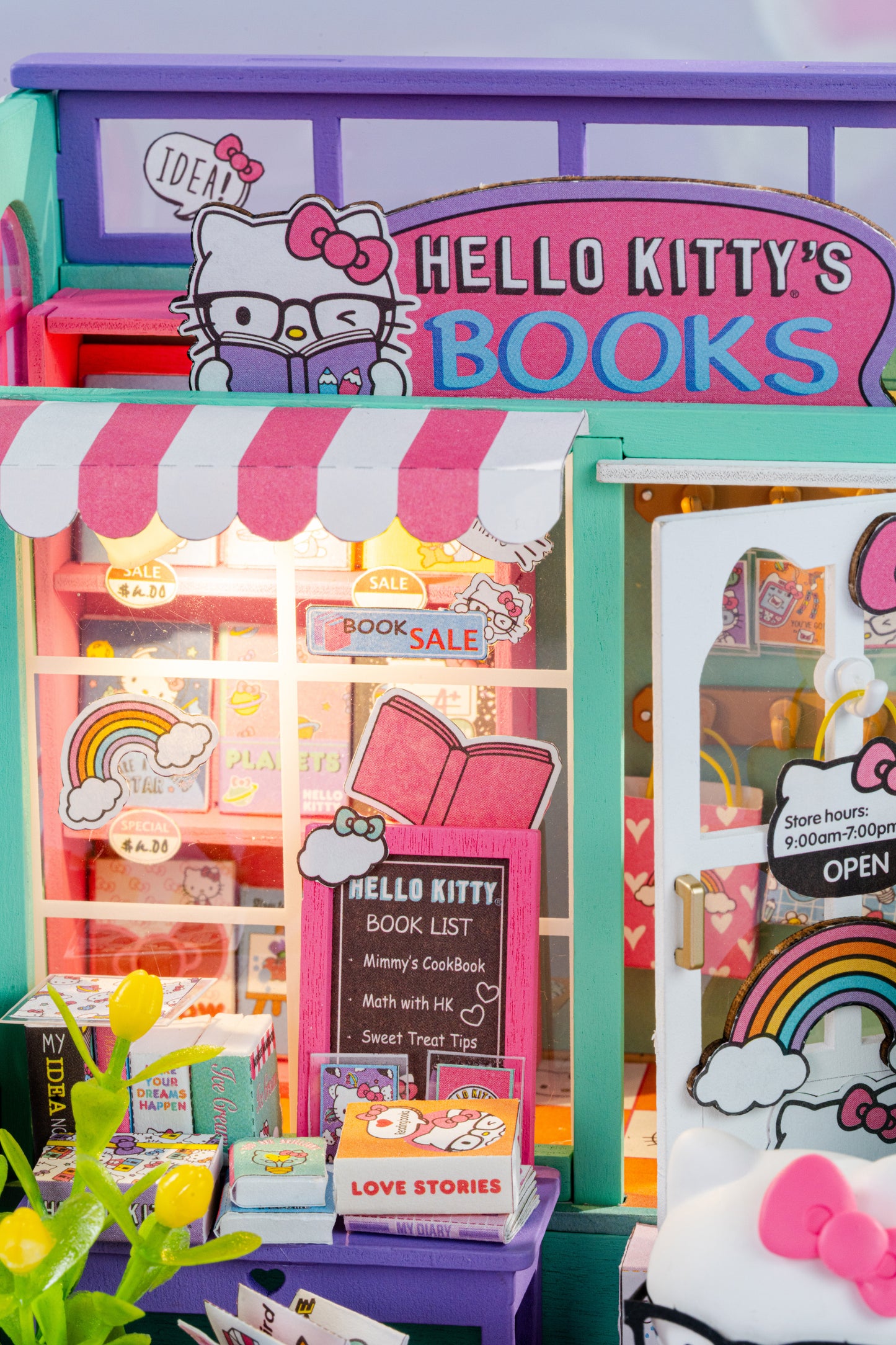 DIY Miniature House Kit | Hello Kitty® Bookstore