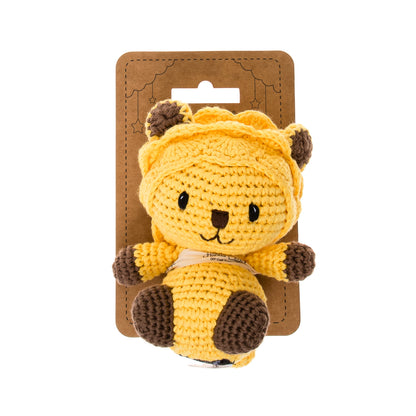 Handmade Plush Toys: Mini Leo Yellow