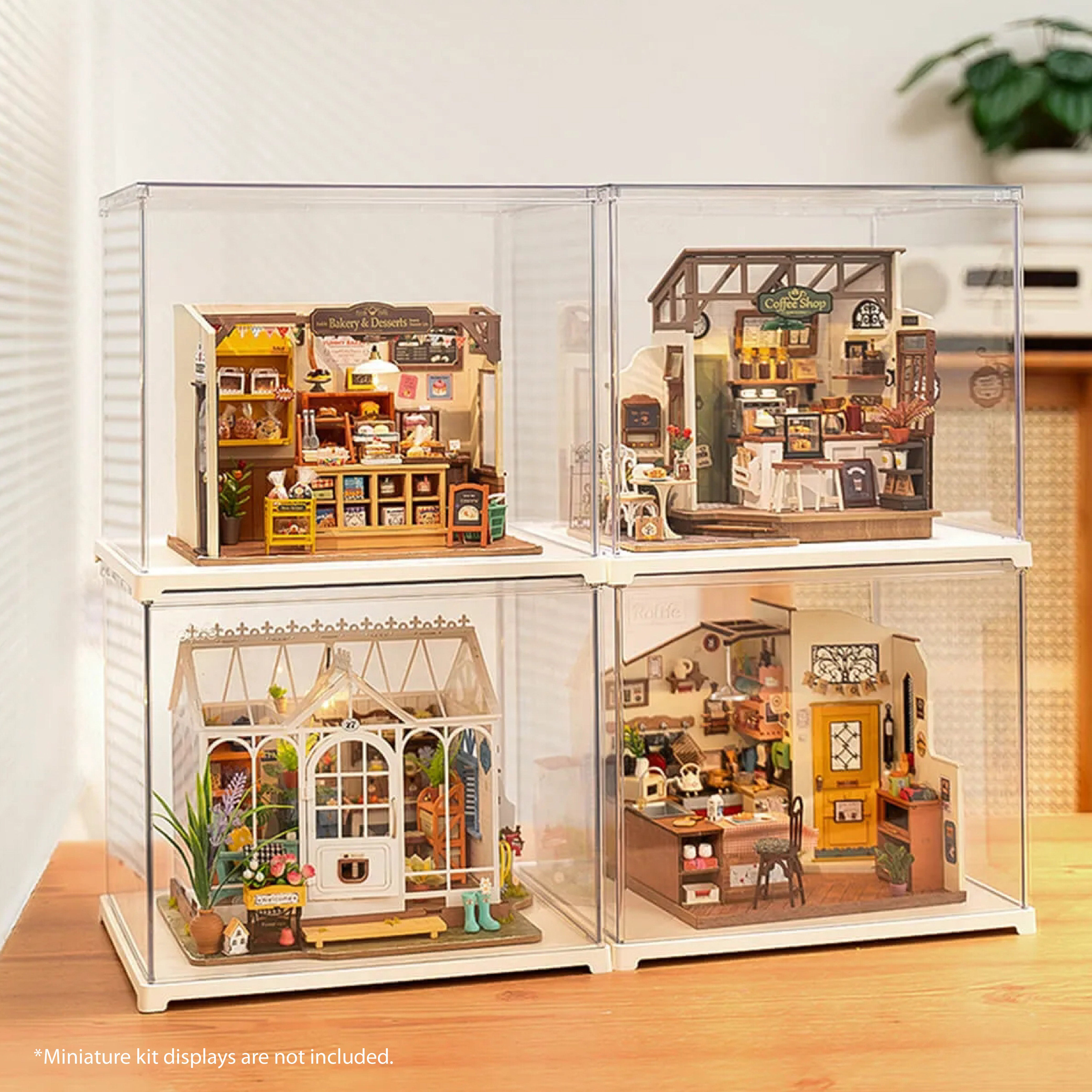 Miniature dollhouse kits diy on sale