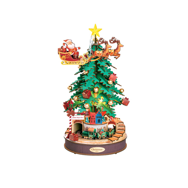 3D Wooden Music Box Puzzle | Christmas Melody Tree