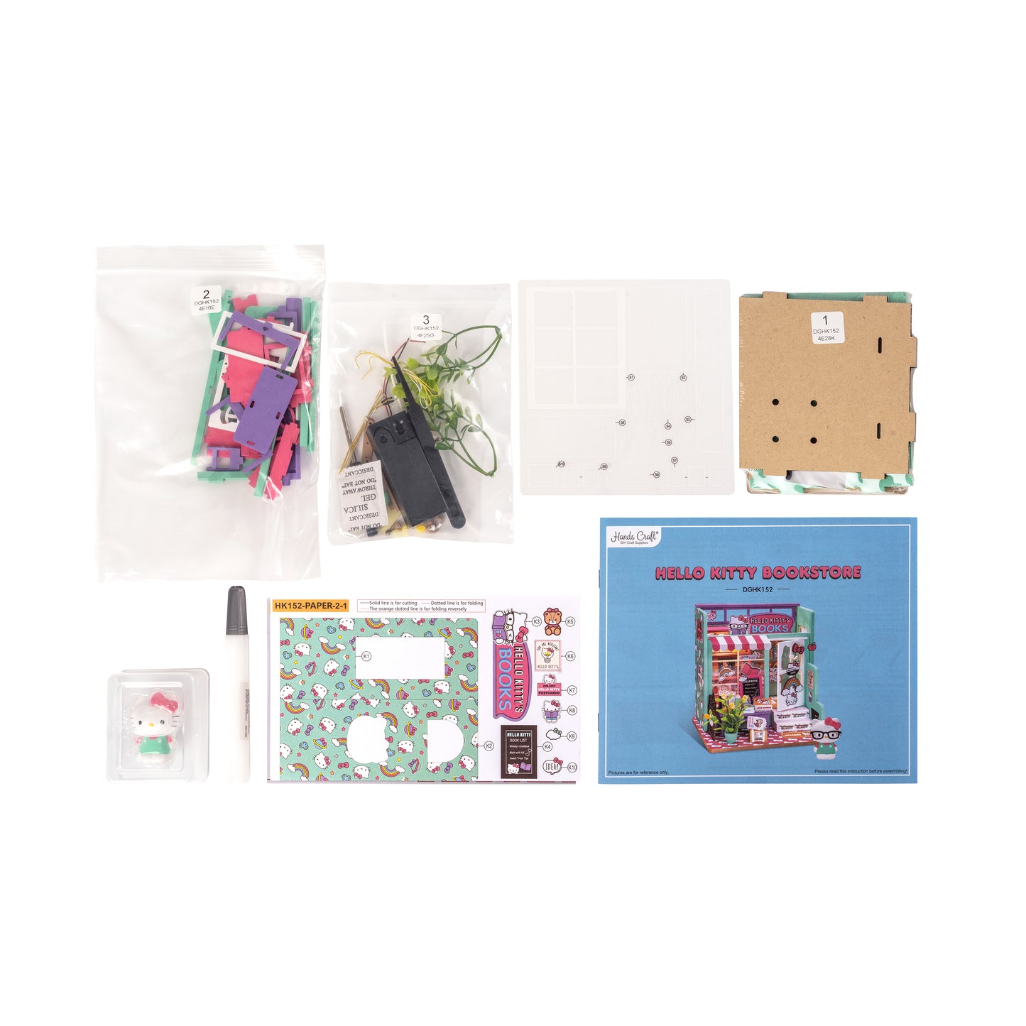 DIY Miniature House Kit | Hello Kitty® Bookstore