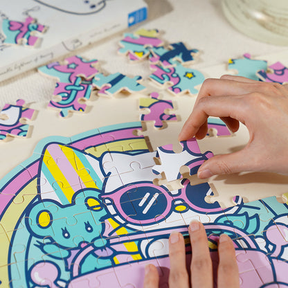 Wooden Jigsaw Puzzle | Hello Kitty® and Friends Kawaii