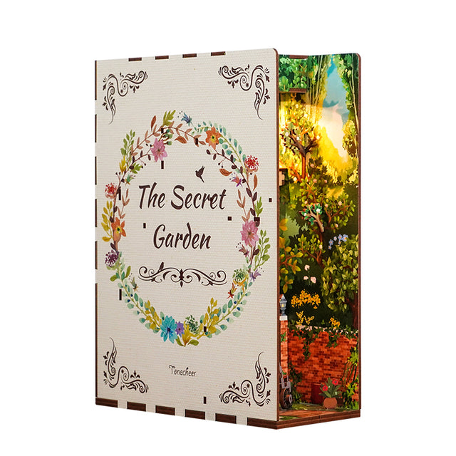 DIY Miniature Kit Book-Nook: Secret Garden – Hands Craft US, Inc.