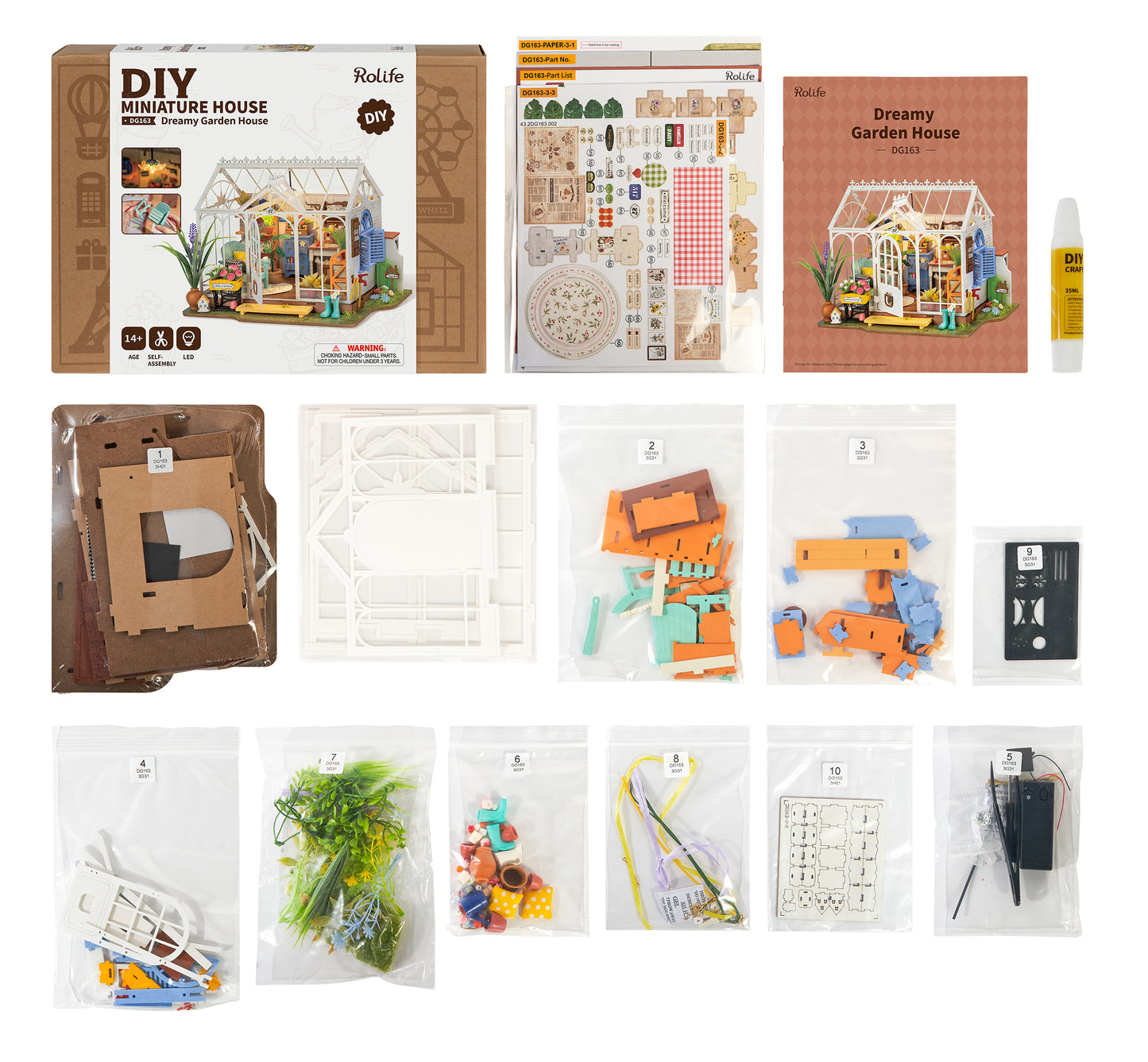 DIY Miniature House Kit | Dreamy Garden House