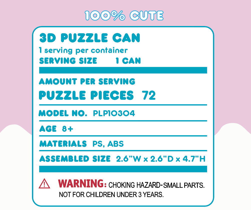 3D Jigsaw Puzzle | Cinnamoroll™ Soda Pop