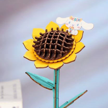 3D Wooden Puzzle | Hello Kitty® and Friends Cinnamoroll Sunflower