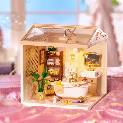 DIY Miniature House Kit | Pop Bubble Bathroom