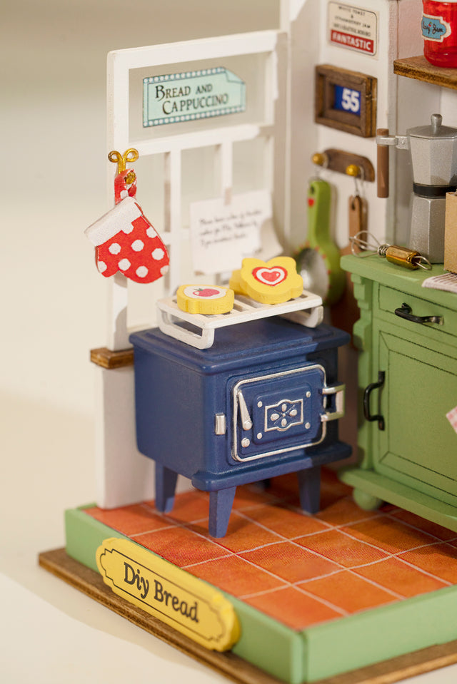 DIY Miniature House Kit  Afternoon Baking Time – Hands Craft US, Inc.