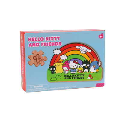 Wooden Jigsaw Puzzle | Hello Kitty® and Friends Rainbow