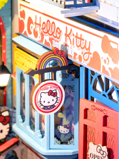 DIY Miniature Book Nook Kit | Hello Kitty® Town Square