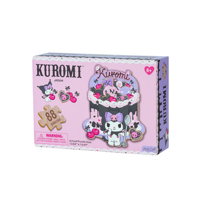 Wooden Jigsaw Puzzle | Hello Kitty® and Friends Kuromi Cherries and Cookies