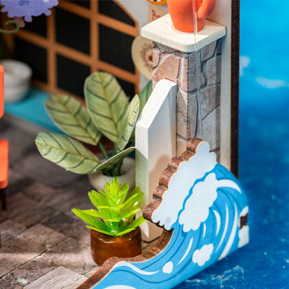 DIY Miniature House Kit | Sea Holiday Restaurant