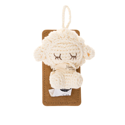 Handmade Plush Toys: Tiny Barbra the Softie Keychain