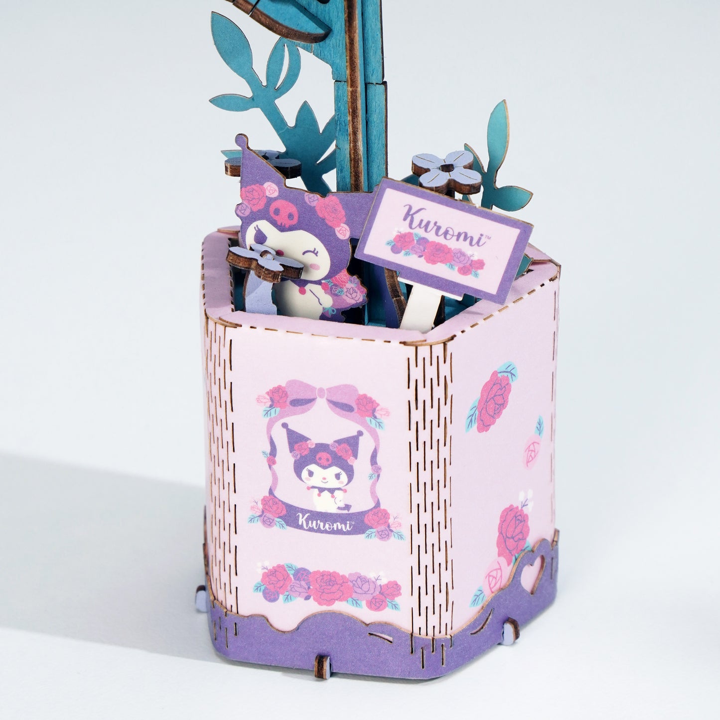 3D Wooden Puzzle | Hello Kitty® and Friends Kuromi Lilac