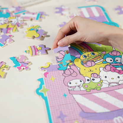 Wooden Jigsaw Puzzle | Hello Kitty® and Friends Yummy Delights