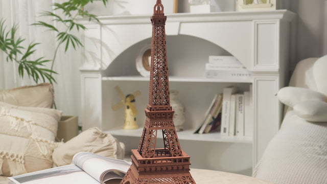 Night of the Eiffel Tower  Modern Wooden Puzzle w/ LED Lights – Hands  Craft US, Inc.