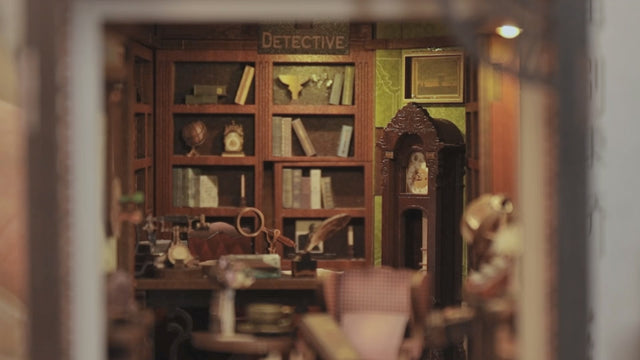 Detective Agency DIY Book Nook Kit – Curiosa - Purveyors of Extraordinary  Things