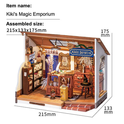 DIY Miniature House Kit | Kiki's Magic Emporium - Hands Craft US, Inc.