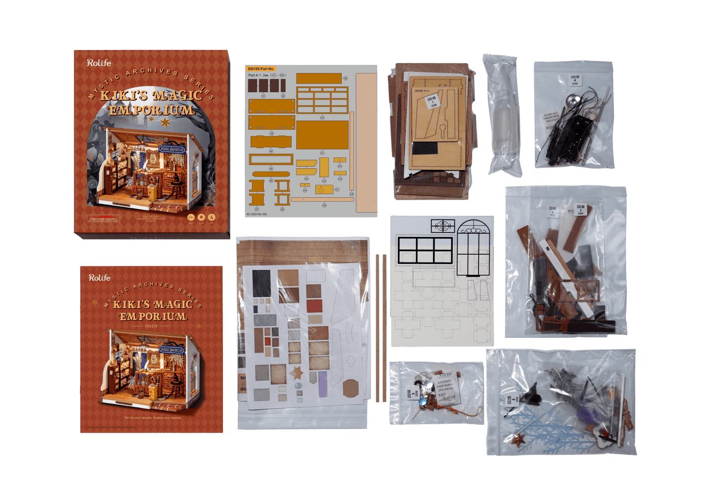 DIY Miniature House Kit | Kiki's Magic Emporium - Hands Craft US, Inc.