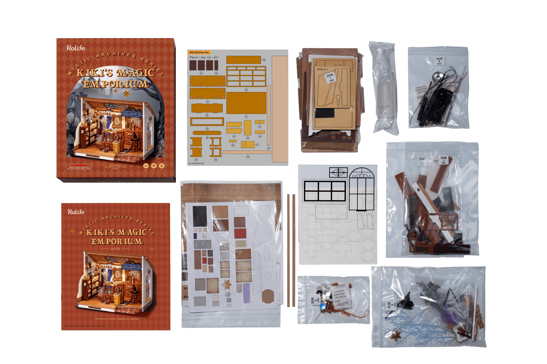 DIY Miniature House Kit | Kiki's Magic Emporium - Hands Craft US, Inc.