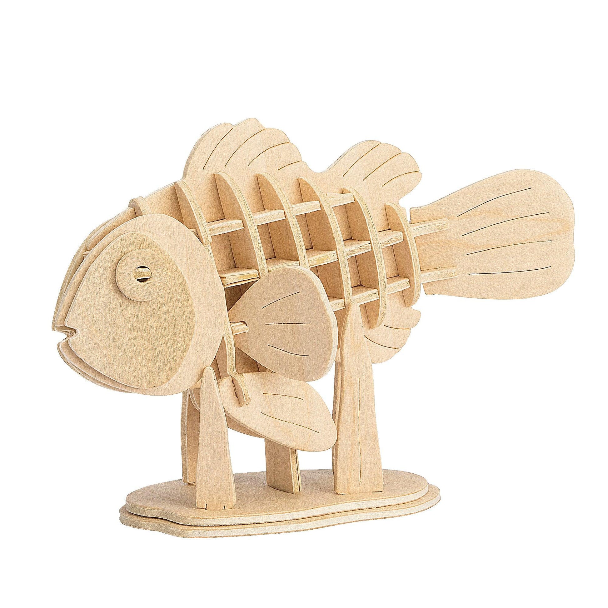 3D Classic Wooden Puzzle Bundle | Sea Animals - Hands Craft US, Inc.