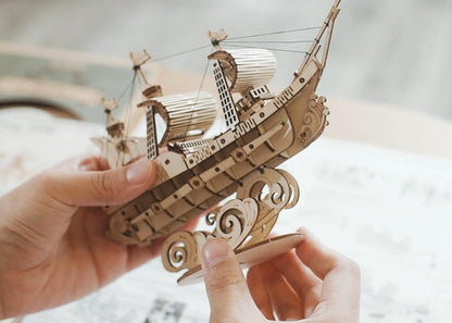 3D Modern Wooden Puzzle | Japanese Diplomatic Ship - Hands Craft US, Inc.