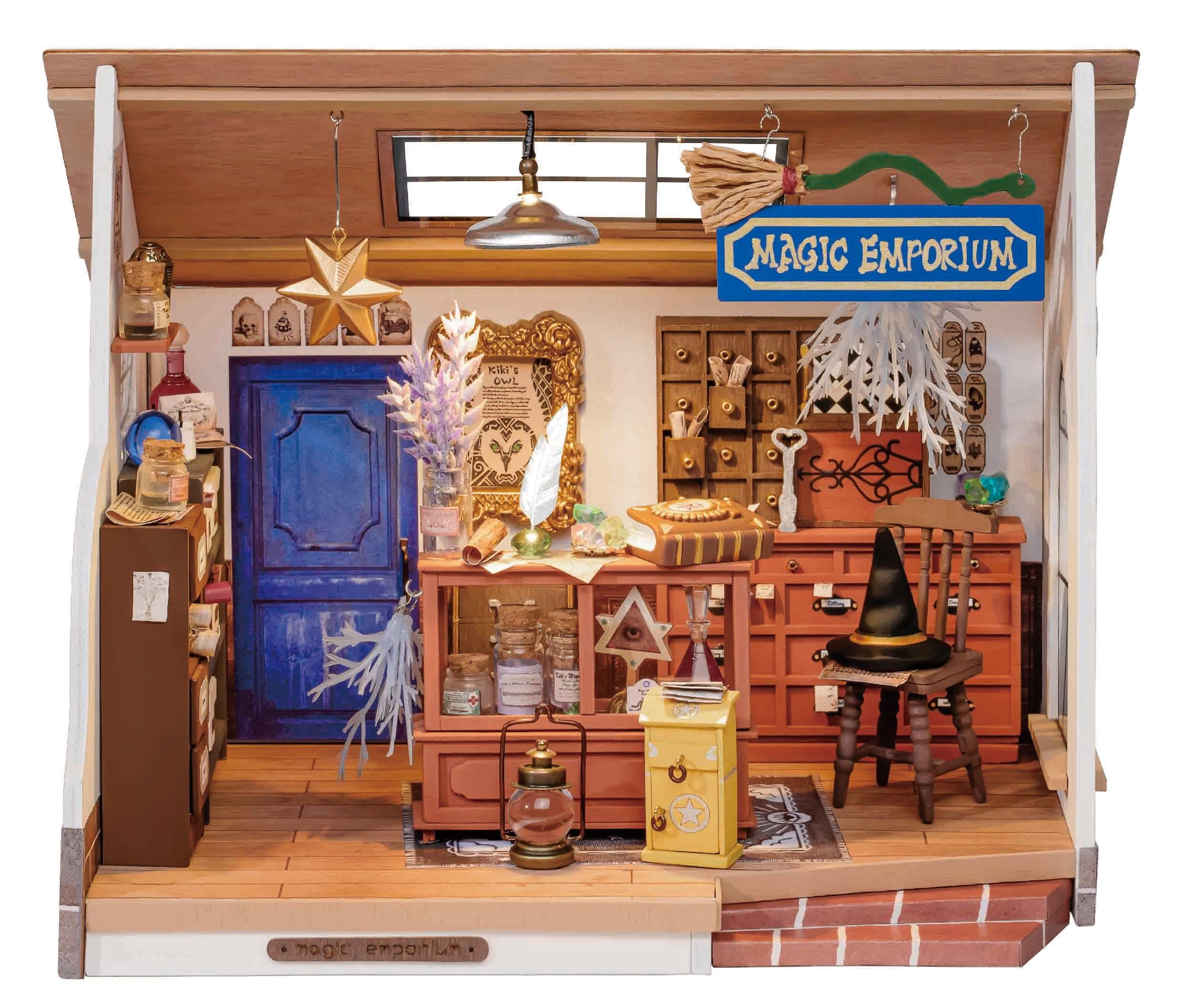 Mini house shop toy kit