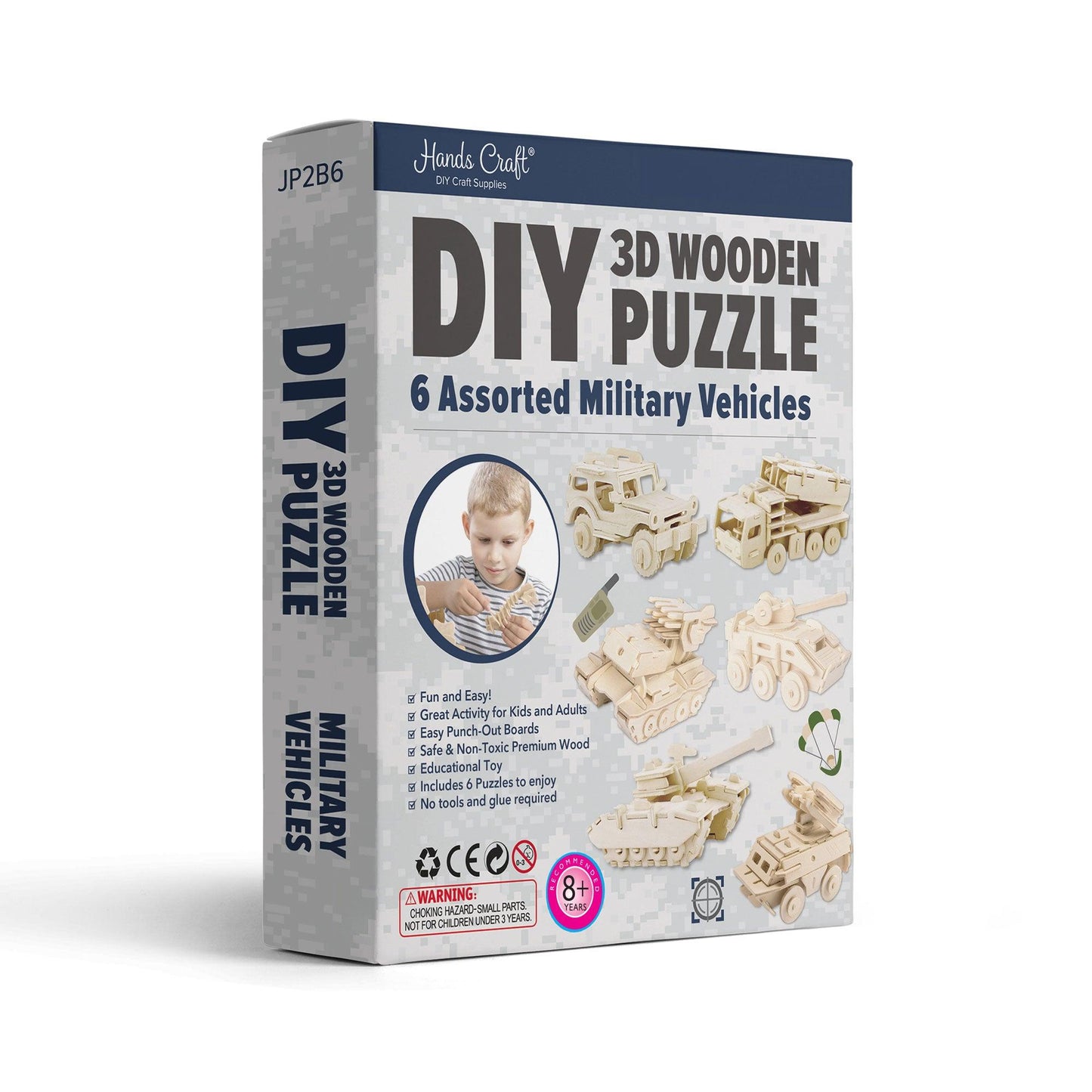 3D Classic Wooden Puzzle Bundle | Military Vehicles - Hands Craft US, Inc.