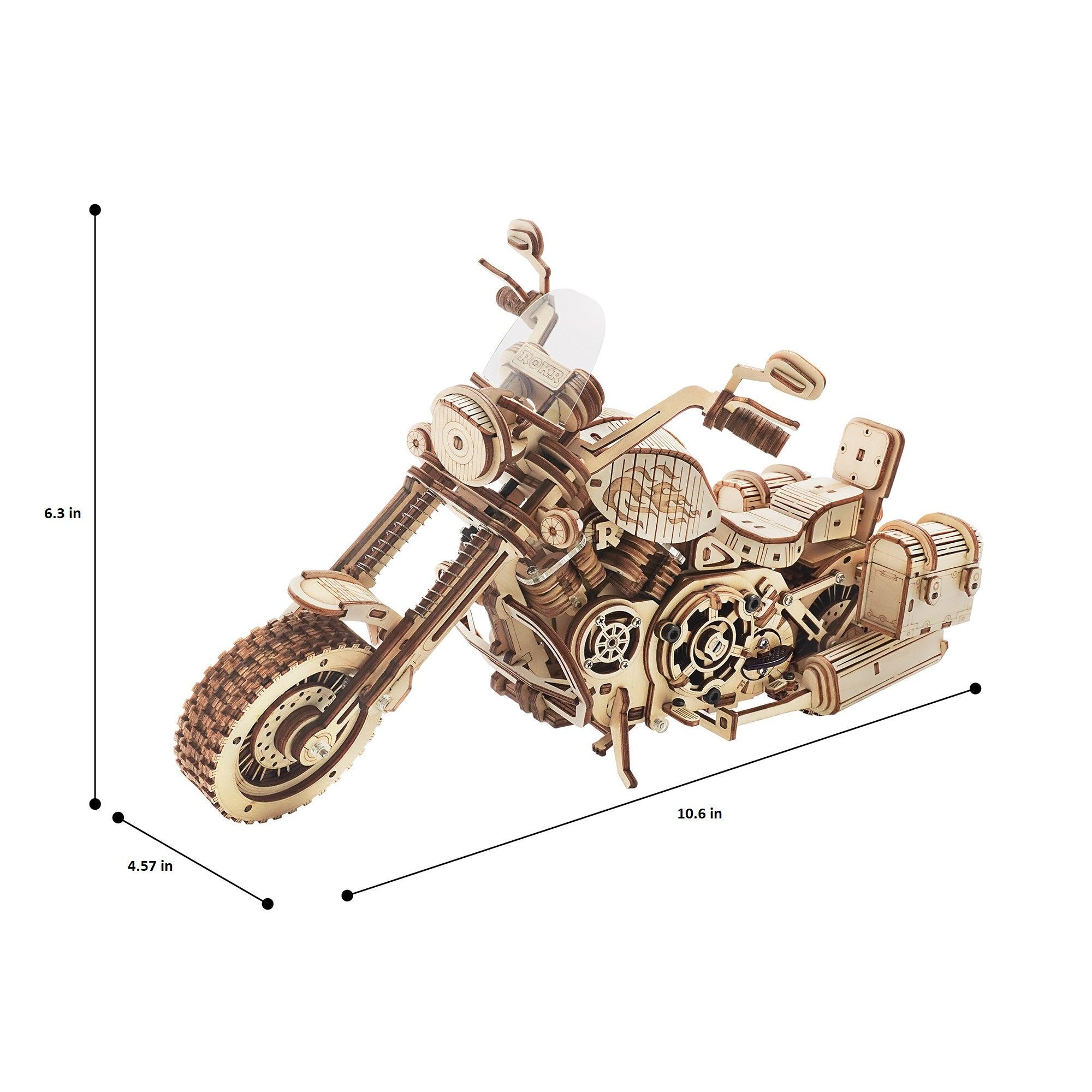 Wooden motorcycle sale puzzle