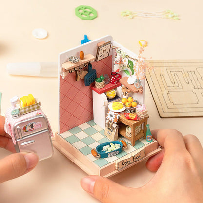 DIY Miniature House Kit | Taste Life (Kitchen) - Hands Craft US, Inc.