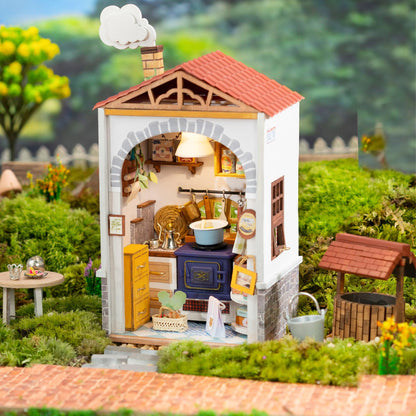 DIY Miniature House Kit | Flavor Kitchen - Hands Craft US, Inc.