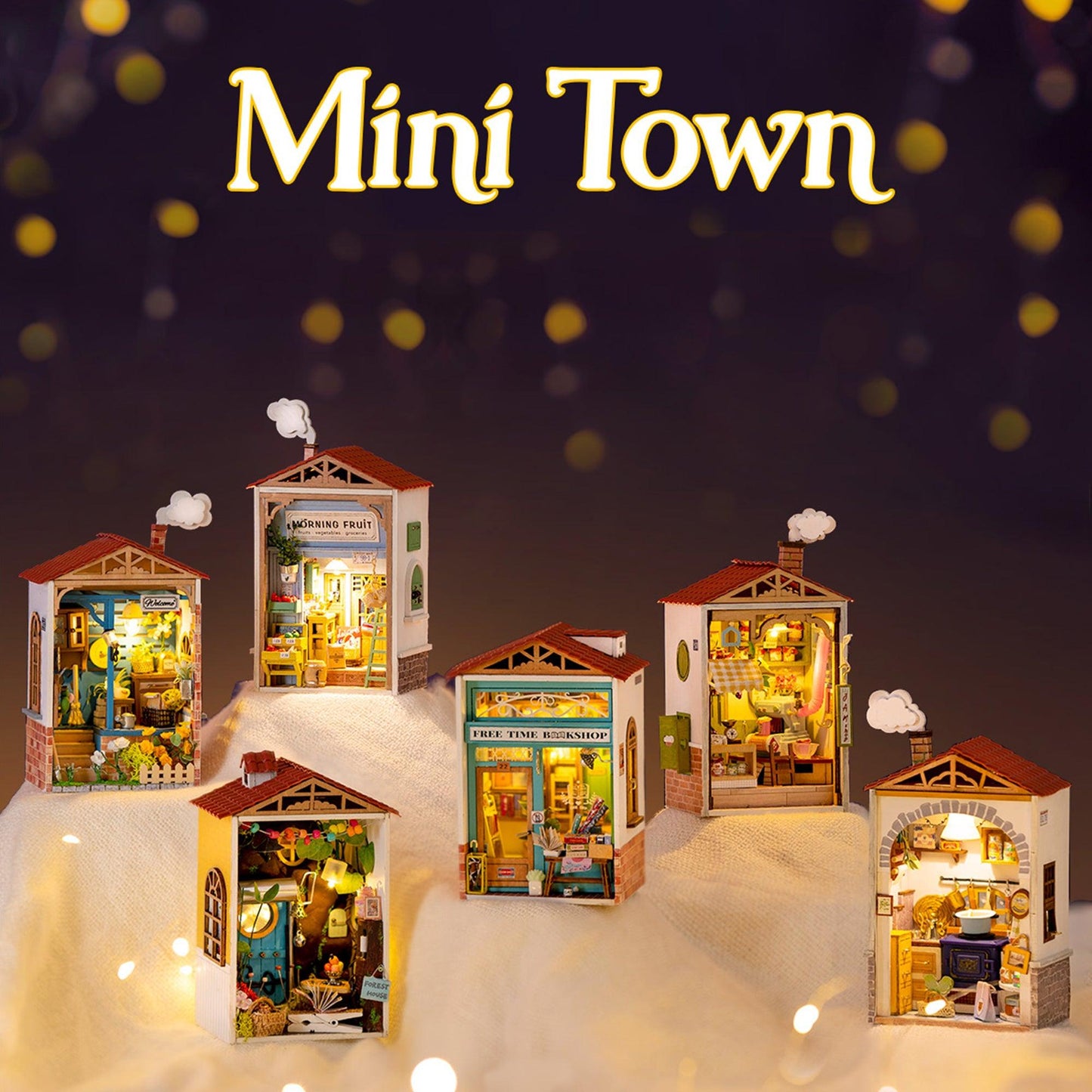 DIY Miniature House Kit | Borrowed Garden - Hands Craft US, Inc.