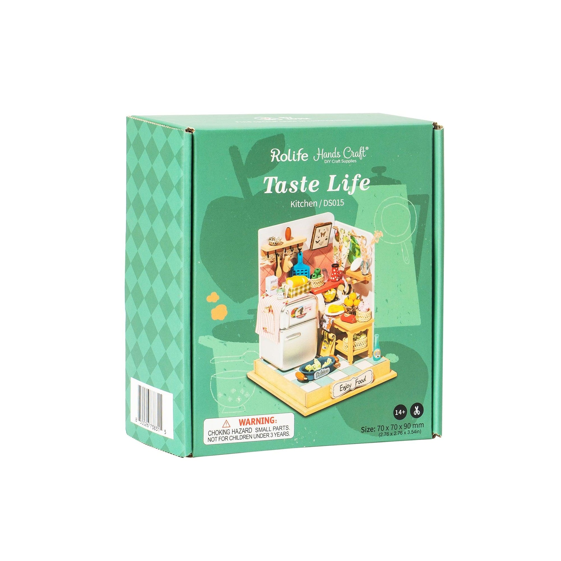 DIY Miniature House Kit | Taste Life (Kitchen) - Hands Craft US, Inc.