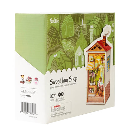 DIY Dollhouse Miniature Store Kit | Sweet Jam Shop - Hands Craft US, Inc.