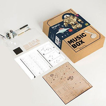 3D Wooden Puzzle Music Box | Orpheus - Hands Craft US, Inc.