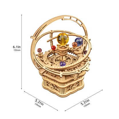 3D Wooden Puzzle Music Box | Starry Night - Hands Craft US, Inc.