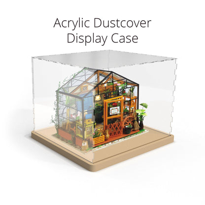 DIY Dollhouse Miniature | Acrylic Dustcover Case - Hands Craft US, Inc.