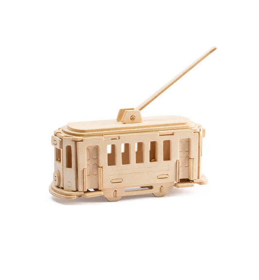 3D Classic Wooden Puzzle | Trolley - Hands Craft US, Inc.