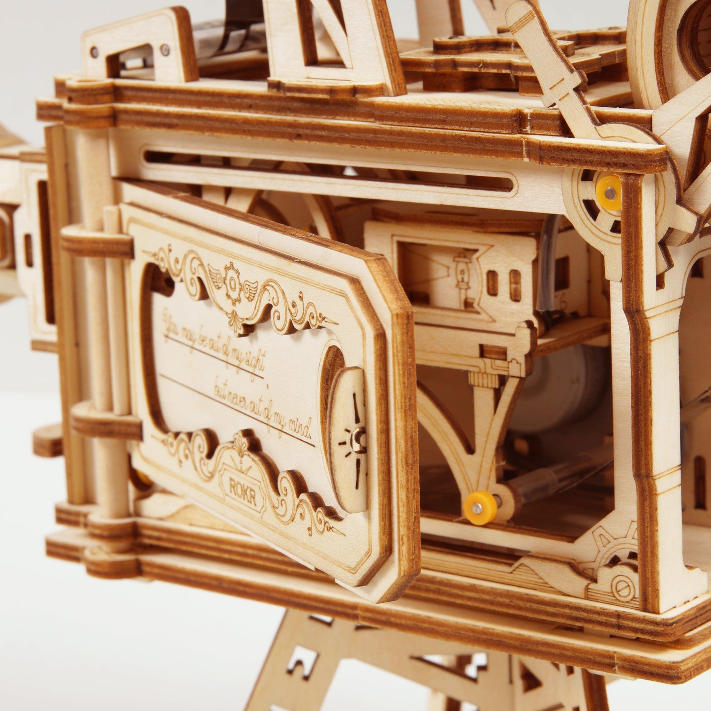 3D Mechanical Wooden Puzzle | Projector/Vitascope - Hands Craft US, Inc.