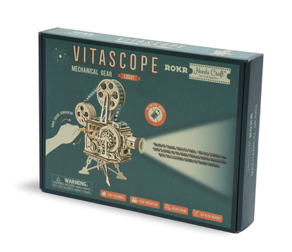 3D Mechanical Wooden Puzzle | Projector/Vitascope - Hands Craft US, Inc.