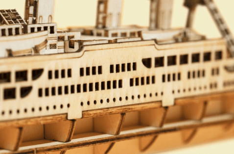 3D Modern Wooden Puzzle | Cruise Ship - Hands Craft US, Inc.