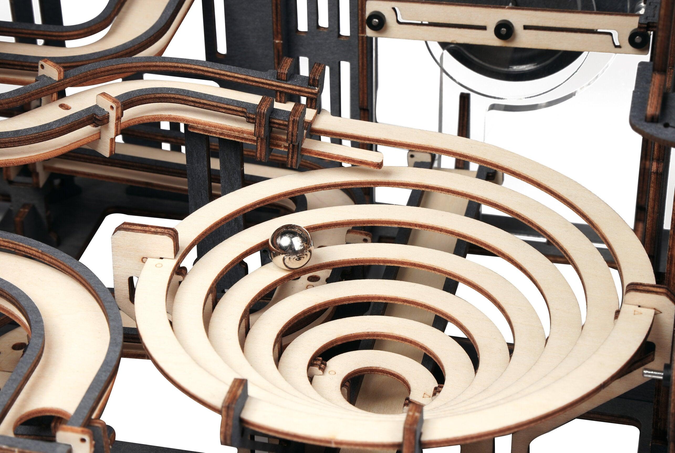 Classic wooden marble run on sale